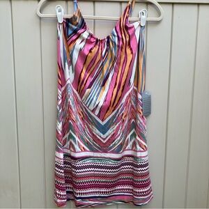 Felicity & Coco tank mini dress y2k multicolor xsp NWT